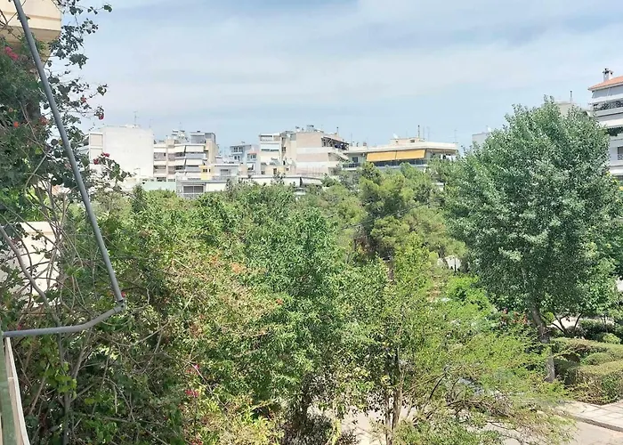 Φωτεινό Δίκλινο Δωμάτιο Με Θέα!